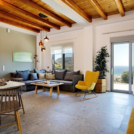 Almond Cottage With A Sea View Above Plakias Extérieur photo