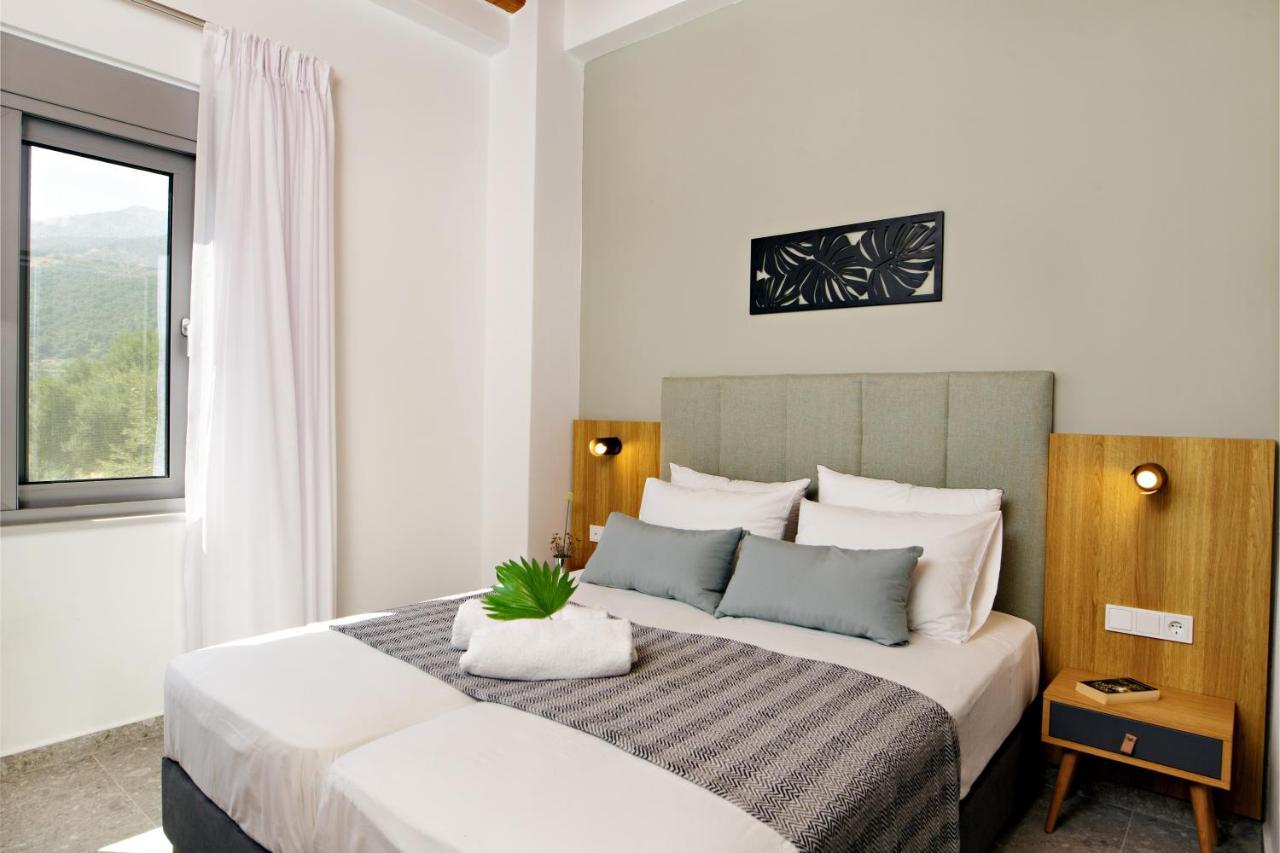 Almond Cottage With A Sea View Above Plakias Extérieur photo