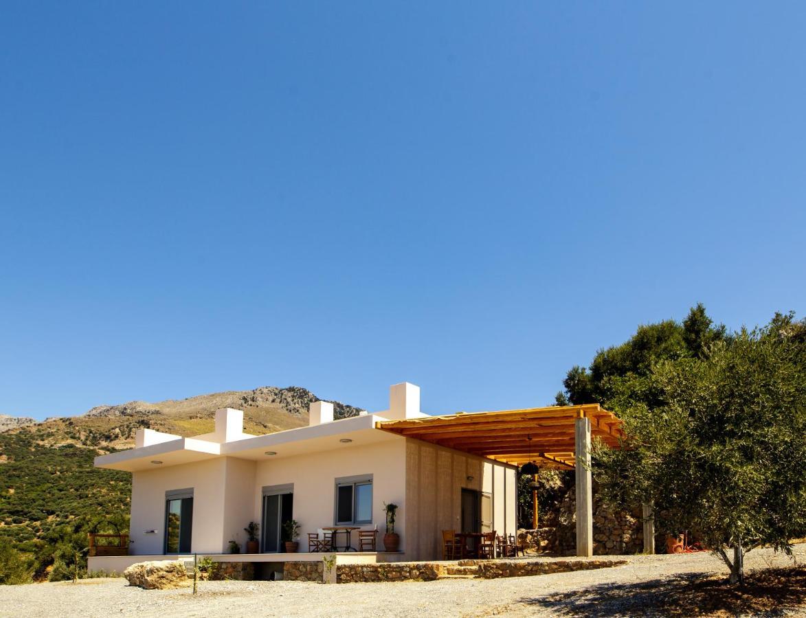 Almond Cottage With A Sea View Above Plakias Extérieur photo