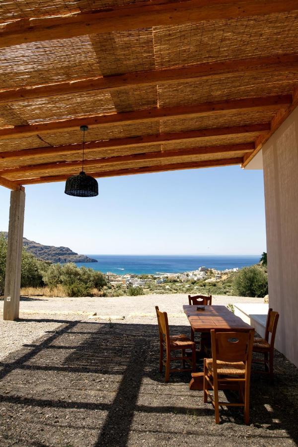 Almond Cottage With A Sea View Above Plakias Extérieur photo