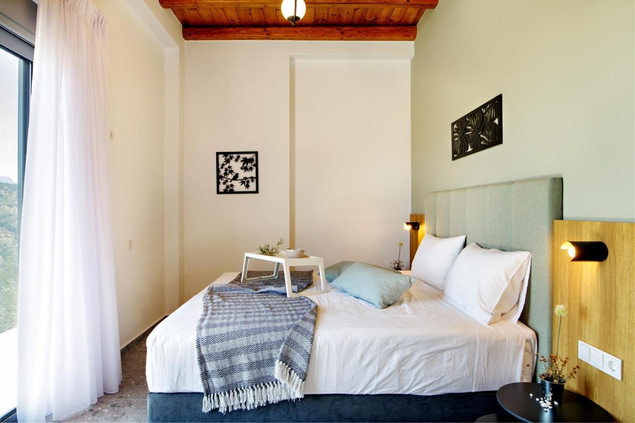 Almond Cottage With A Sea View Above Plakias Extérieur photo