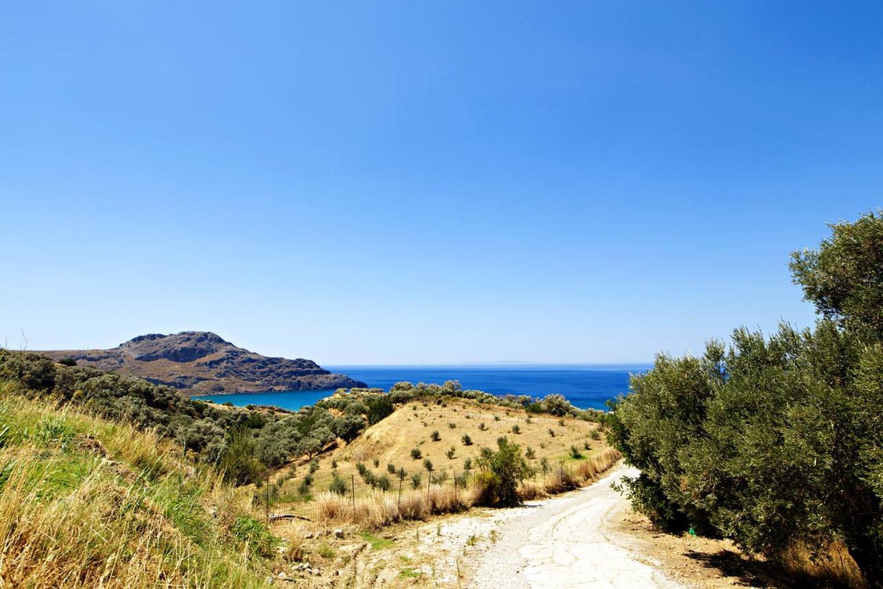 Almond Cottage With A Sea View Above Plakias Extérieur photo